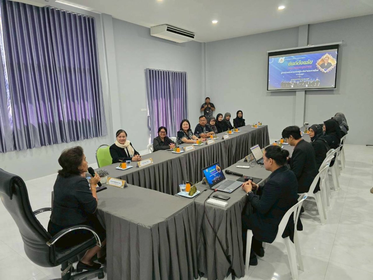 แลกเปลี่ยนเรียนรู้กับคณะศึกษาดูงานจาก สกร.ระดับอำเภอควนโดน จังหวัดสตูล