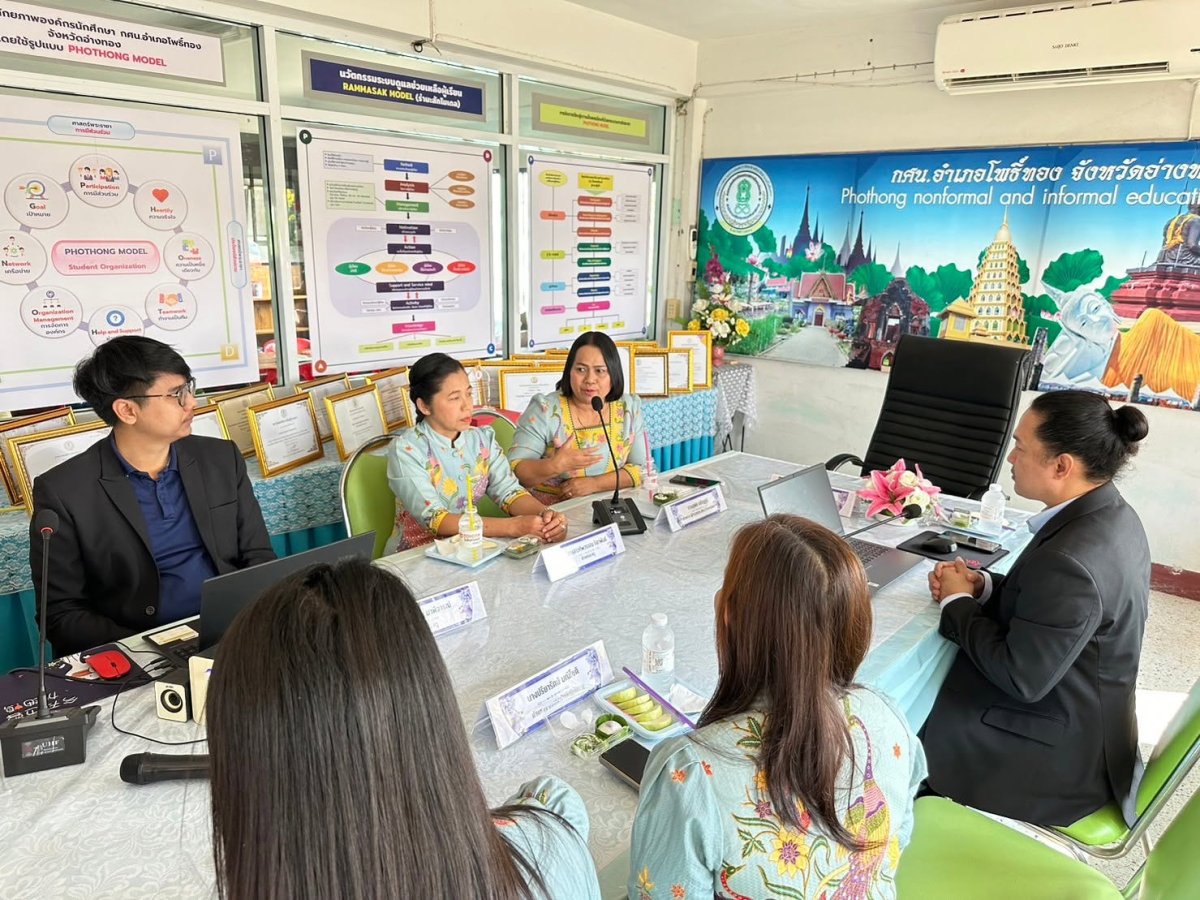 แลกเปลี่ยนเรียนรู้กับคณะศึกษาดูงานจาก สกร.ระดับอำเภอทุ่งสง จังหวัดนครศรีธรรมราช