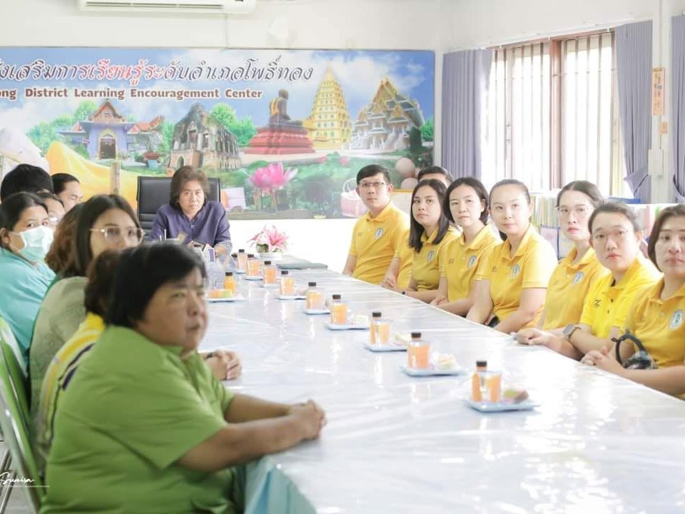 แลกเปลี่ยนเรียนรู้กับคณะศึกษาดูงานจาก สกร.ระดับอำเภอทุ่งช้าง จังหวัดน่าน