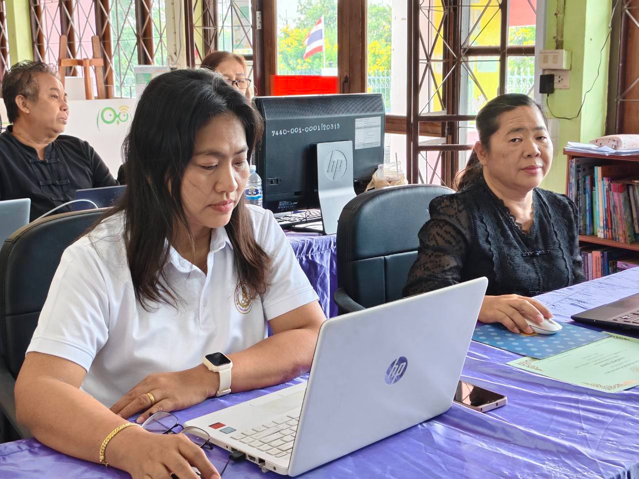 โครงการ​อบรม​เชิง​ปฏิบัติ​การการใช้ AI มา​ช่วย​ในการจัด​ทำ​สื่อ​การสอน