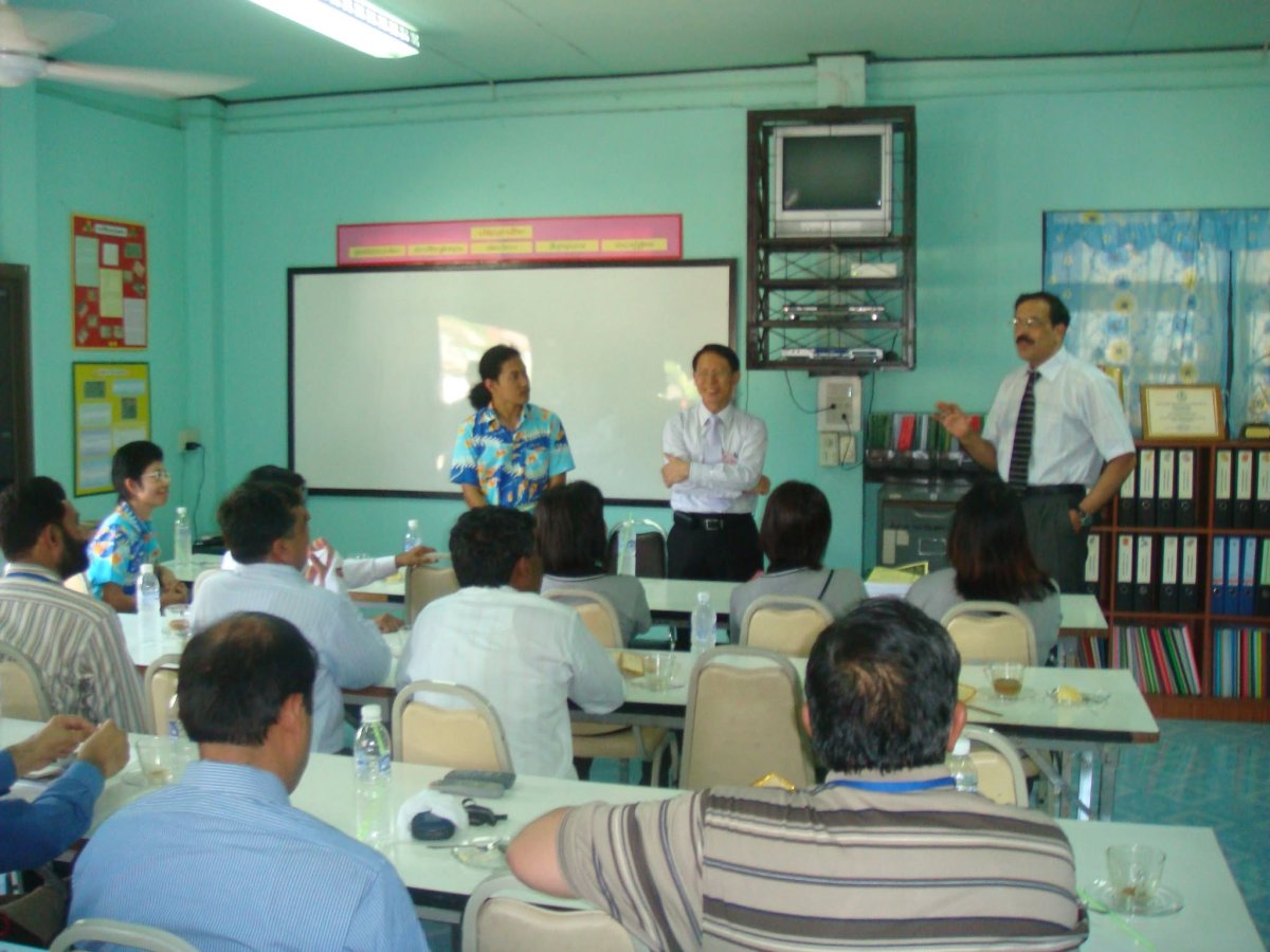 ร่วมแลกเปลี่ยนเรียนรู้การจัดการศึกษาชุมชนกับคณะศึกษาดูงานจากประเทศปากีสถาน ภายใต้ความร่วมมือกับ JICA