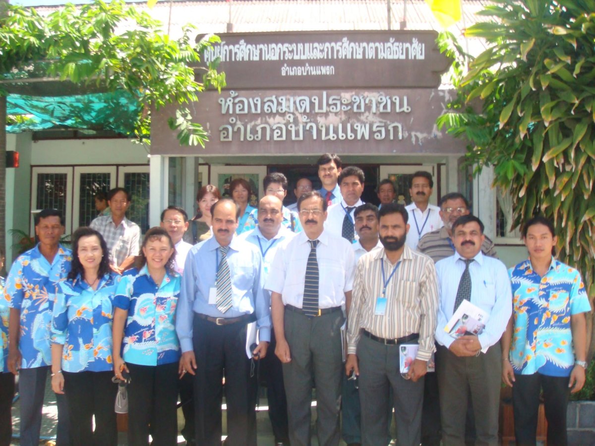 ร่วมแลกเปลี่ยนเรียนรู้การจัดการศึกษาชุมชนกับคณะศึกษาดูงานจากประเทศปากีสถาน ภายใต้ความร่วมมือกับ JICA