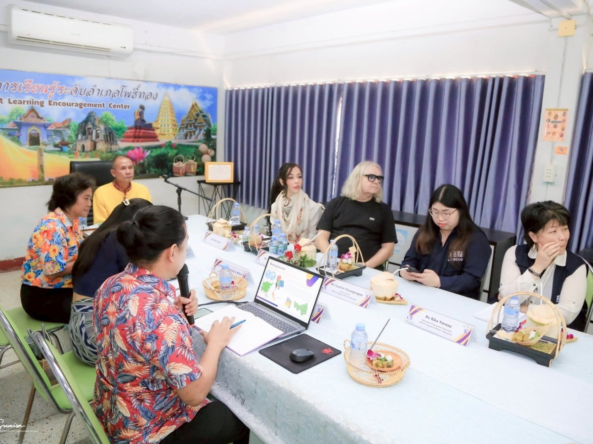ประสานงานและร่วมดำเนินโครงการพัฒนาการศึกษาภายใต้ความร่วมมือกับ UNESCO และ YOU Foundation
